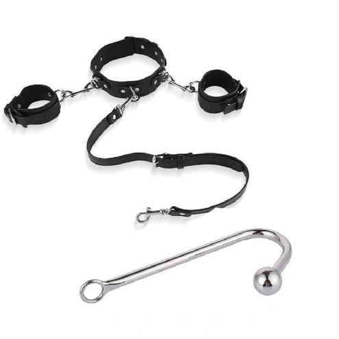 and with Elegant Cuffs Beaded 5334 Hook Collar Anal 0207